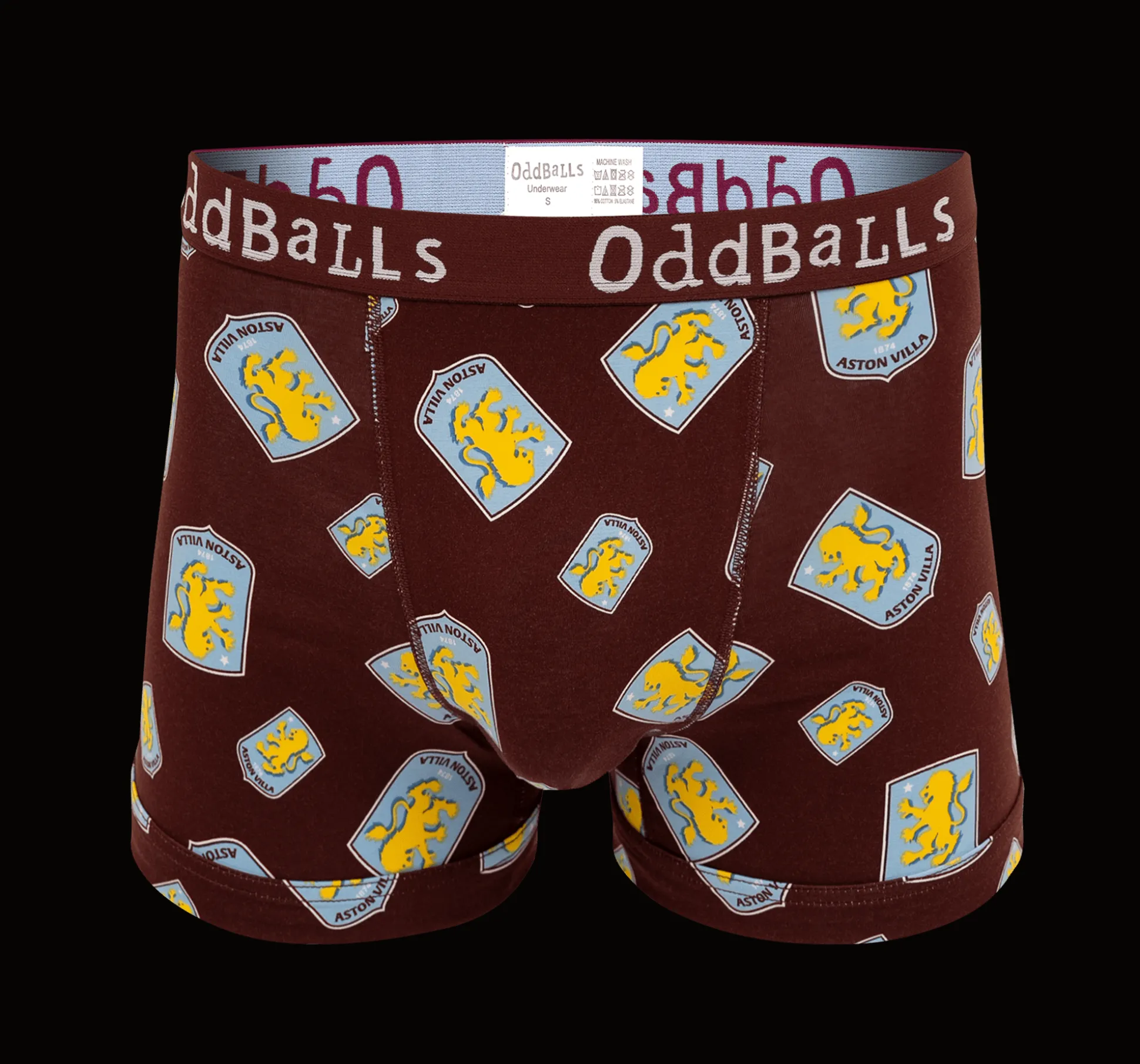 Aston Villa Claret - Mens Boxer Shorts
