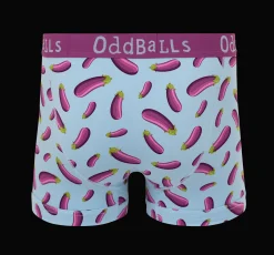 Aubergine - emoji®- Mens Boxer Shorts
