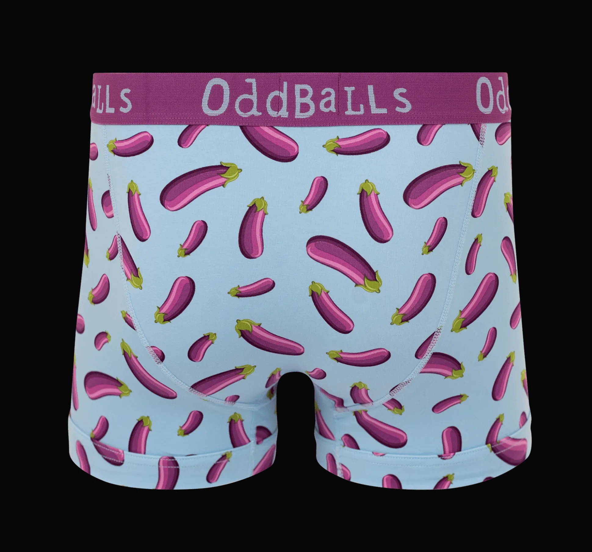 Aubergine - emoji®- Mens Boxer Shorts