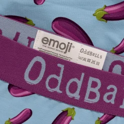 Aubergine - emoji®- Mens Boxer Shorts