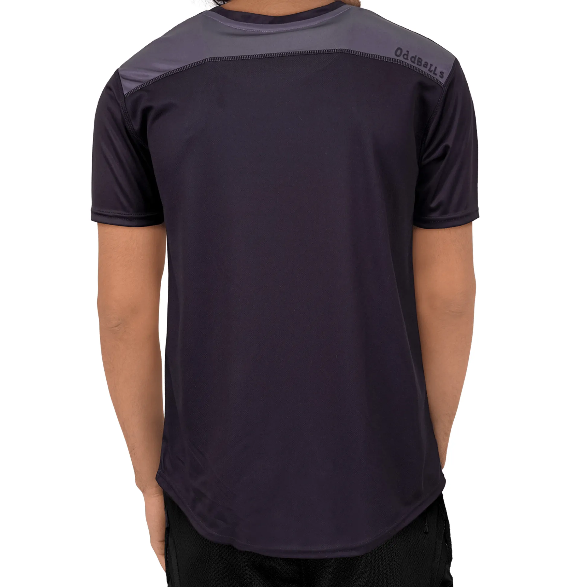 Black - Gradient - Flex Fit - Mens Training T-Shirt