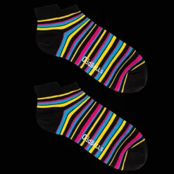 Black Stripes - Ankle Trainer Socks