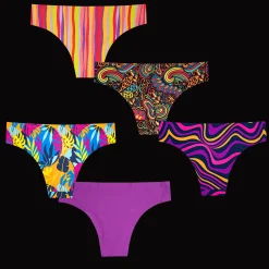 Bloom Bundle - Ladies Seamless Brazilian Briefs 5 Pack Bundle