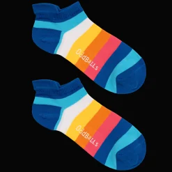 Blue Stripes - Ankle Socks