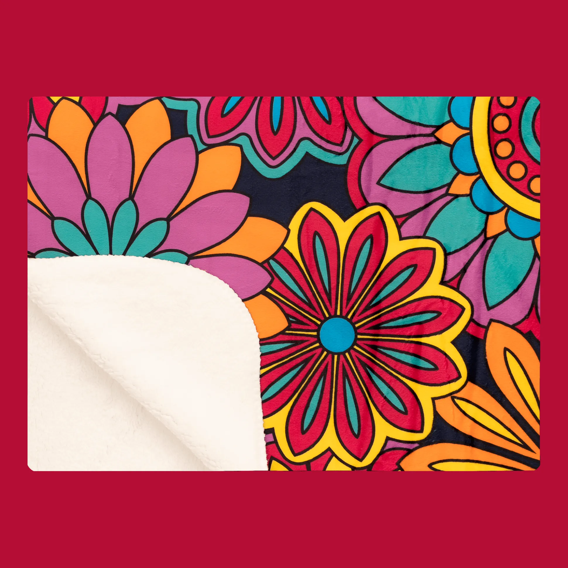 Bouquet - Fleece Blanket