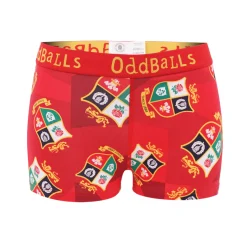 British & Irish Lions - Red - Ladies Boxers