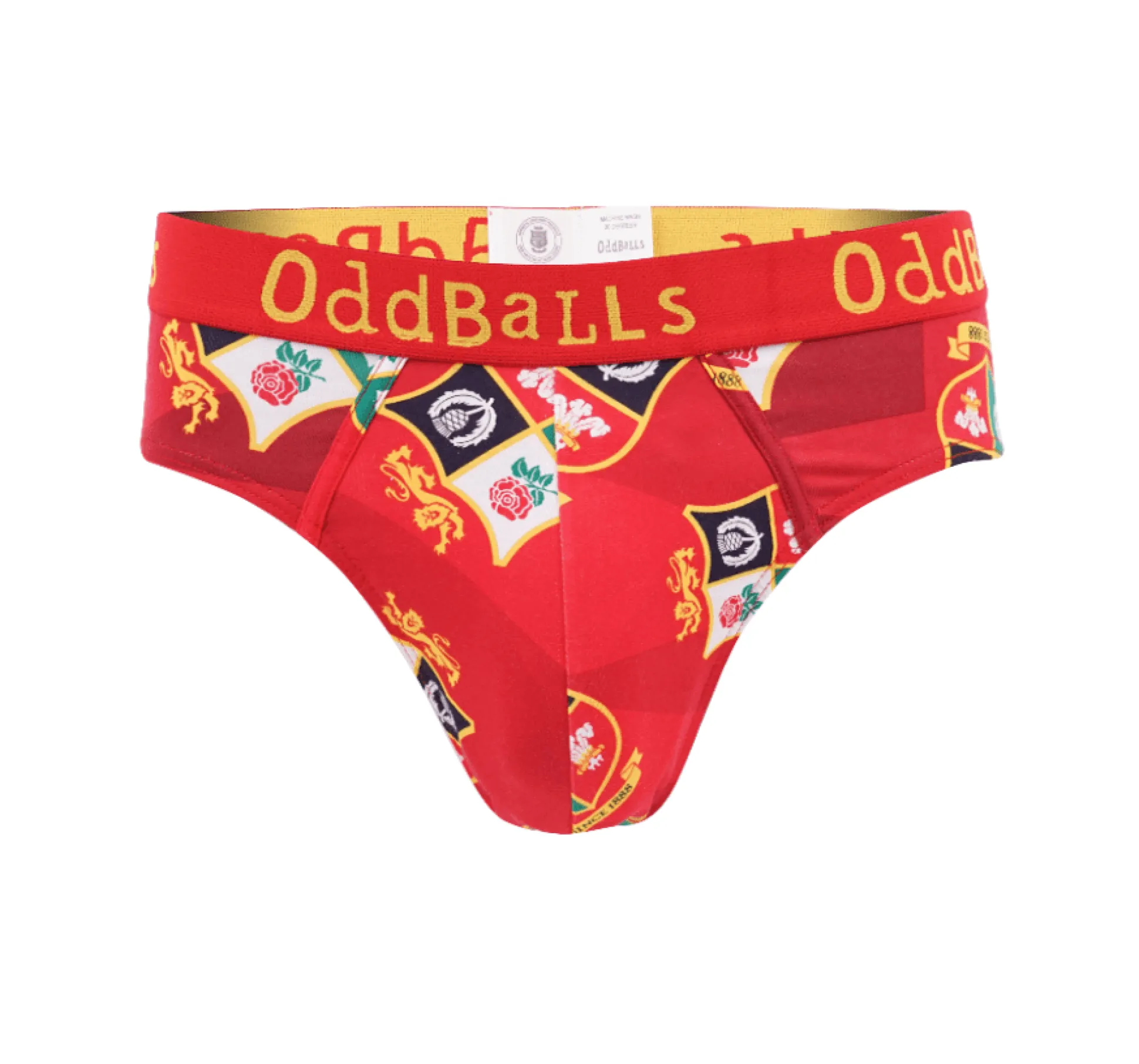 British & Irish Lions - Red - Mens Briefs