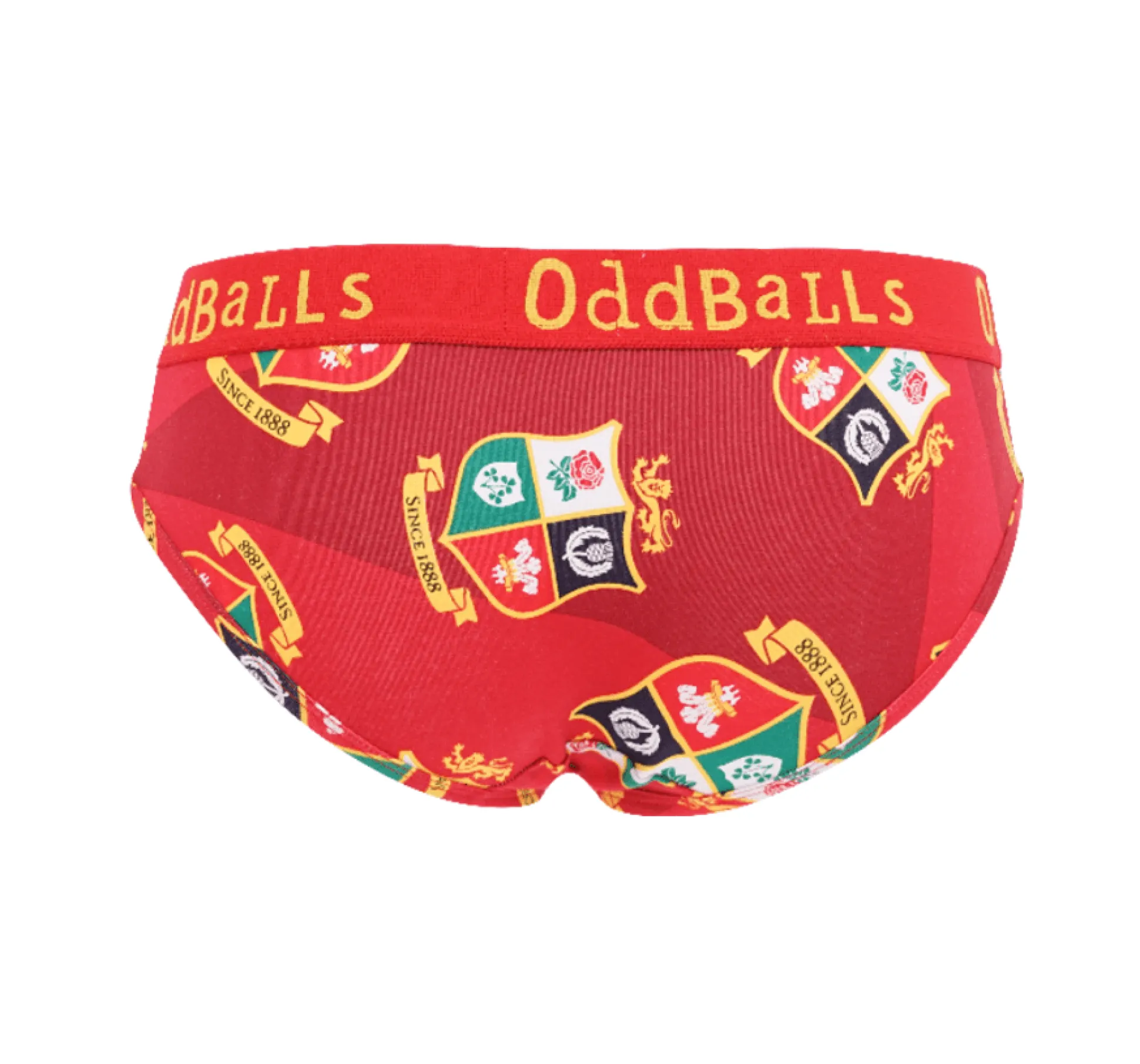 British & Irish Lions - Red - Ladies Briefs