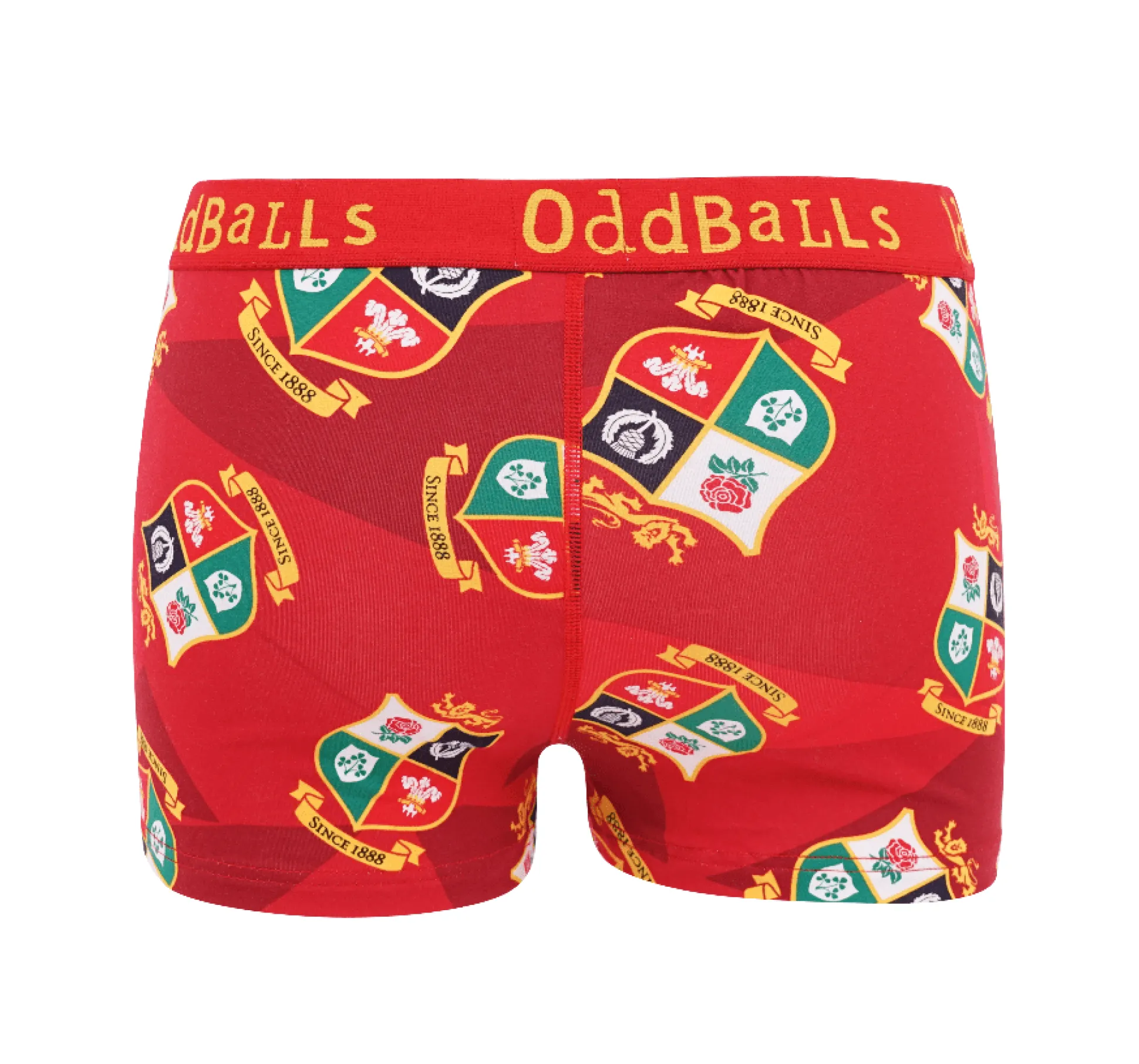 British & Irish Lions - Red - Ladies Boxers