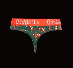 Candy Canes - Ladies Thong