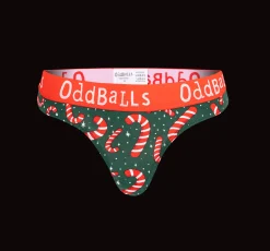 Candy Canes - Ladies Thong