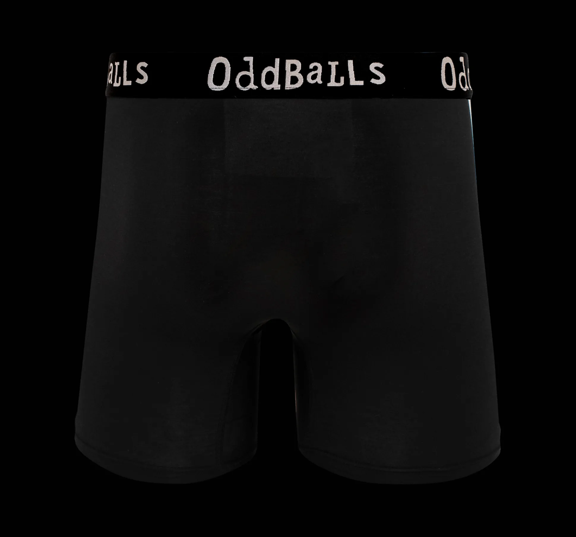Classic Black - Mens Bamboo Boxer Shorts