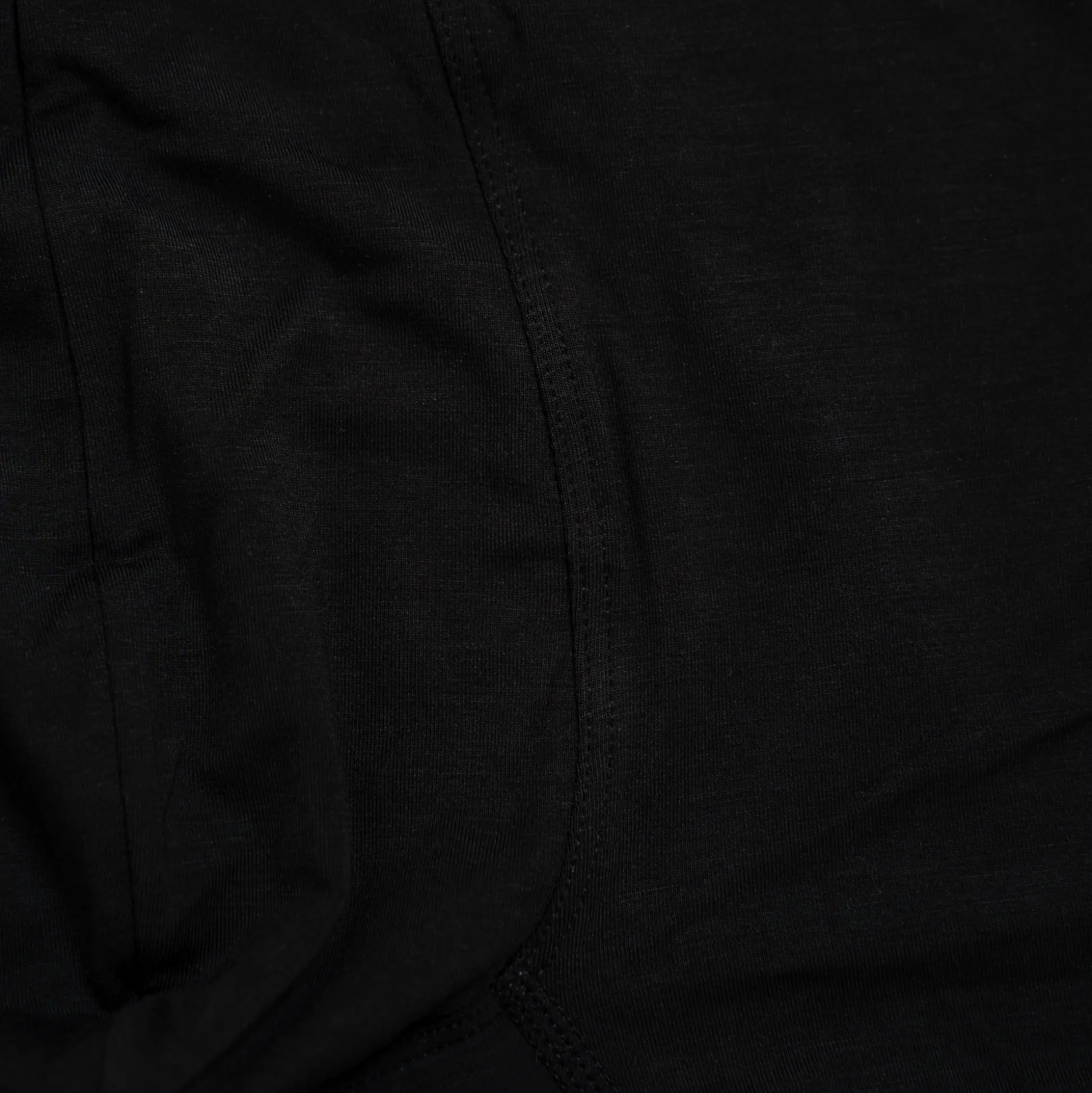 Classic Black - Mens Bamboo Boxer Shorts