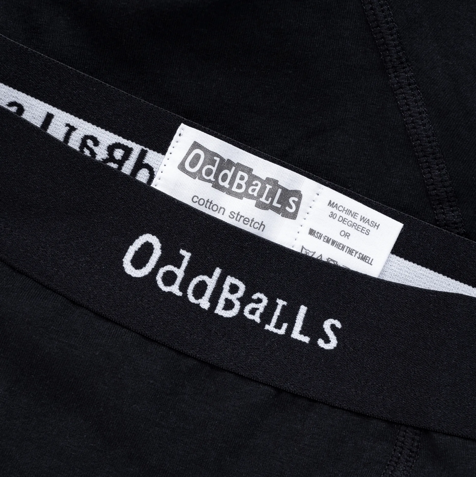 Classic Black - Mens Boxer Shorts
