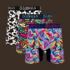 Classic Black Bundle - Men's Bamboo Boxer Shorts 6 Pack Bundle