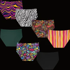 Daily Delight Bundle - Ladies Seamless Full Briefs 7 Pack Bundle