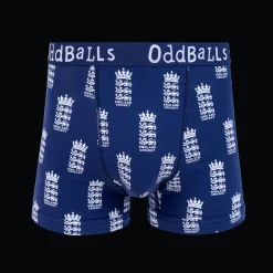 England Cricket BLUE - Mens Boxer Shorts