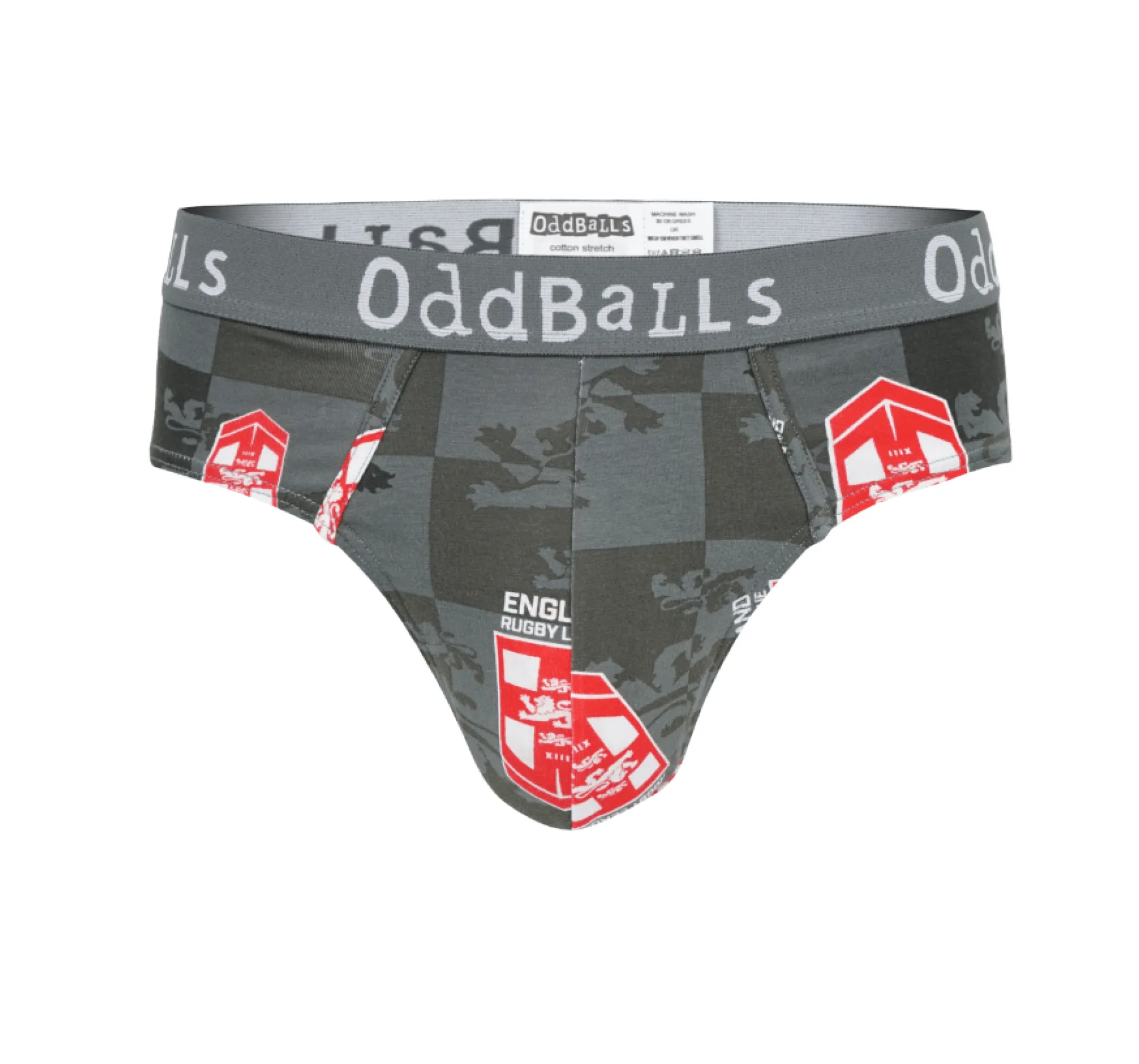 England Rugby League Grey - Mens Briefs