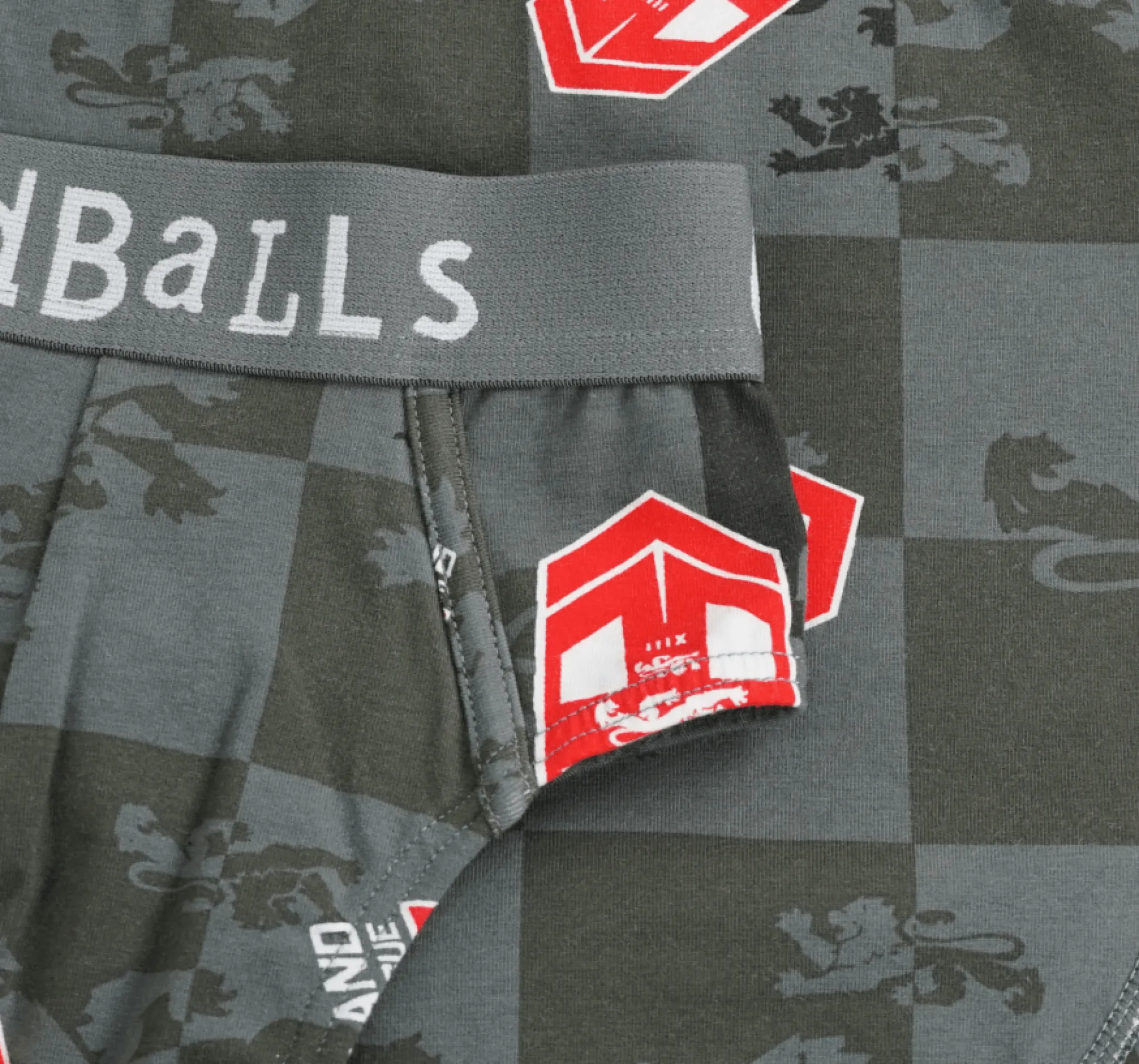 England Rugby League Grey - Mens Briefs