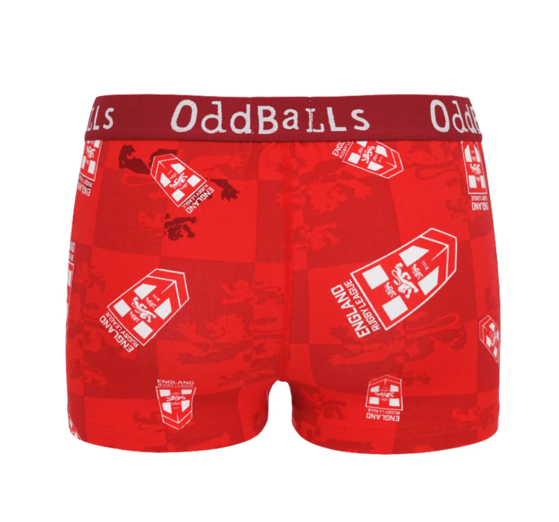 England Rugby League Red - Ladies Boxers