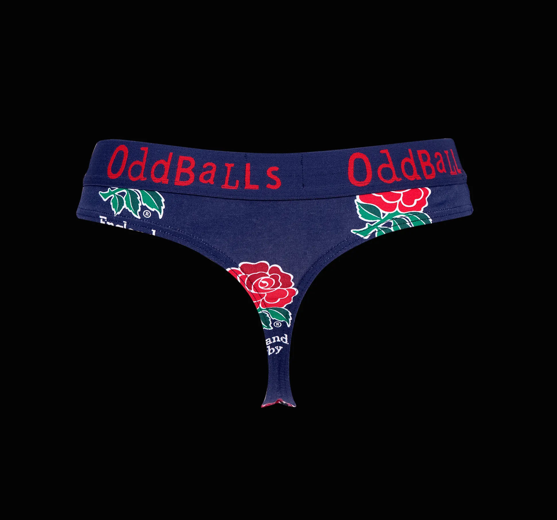 England Rugby Navy - Ladies Thong