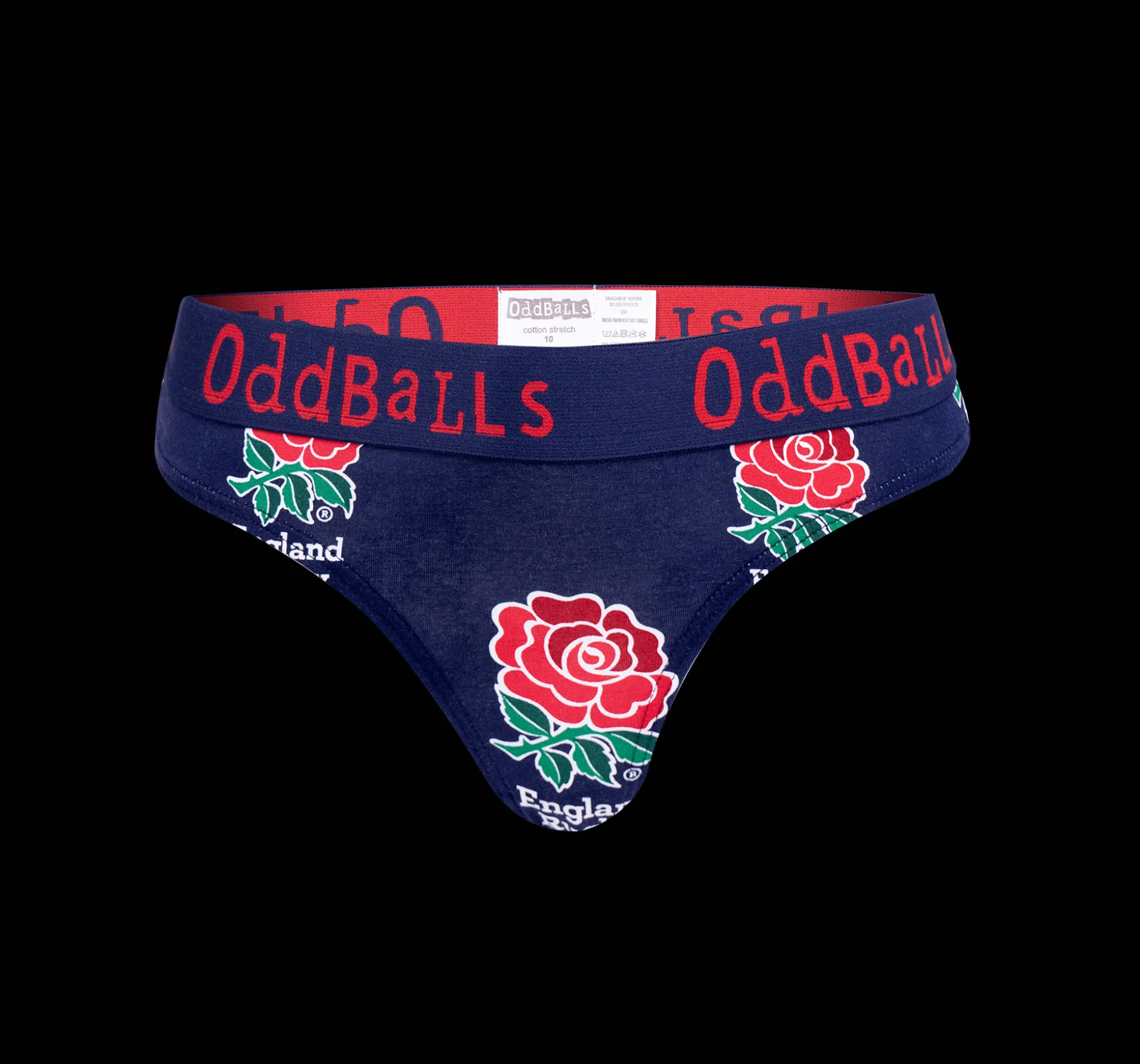 England Rugby Navy - Ladies Thong