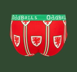 FA Wales Red & Green - Mens Briefs