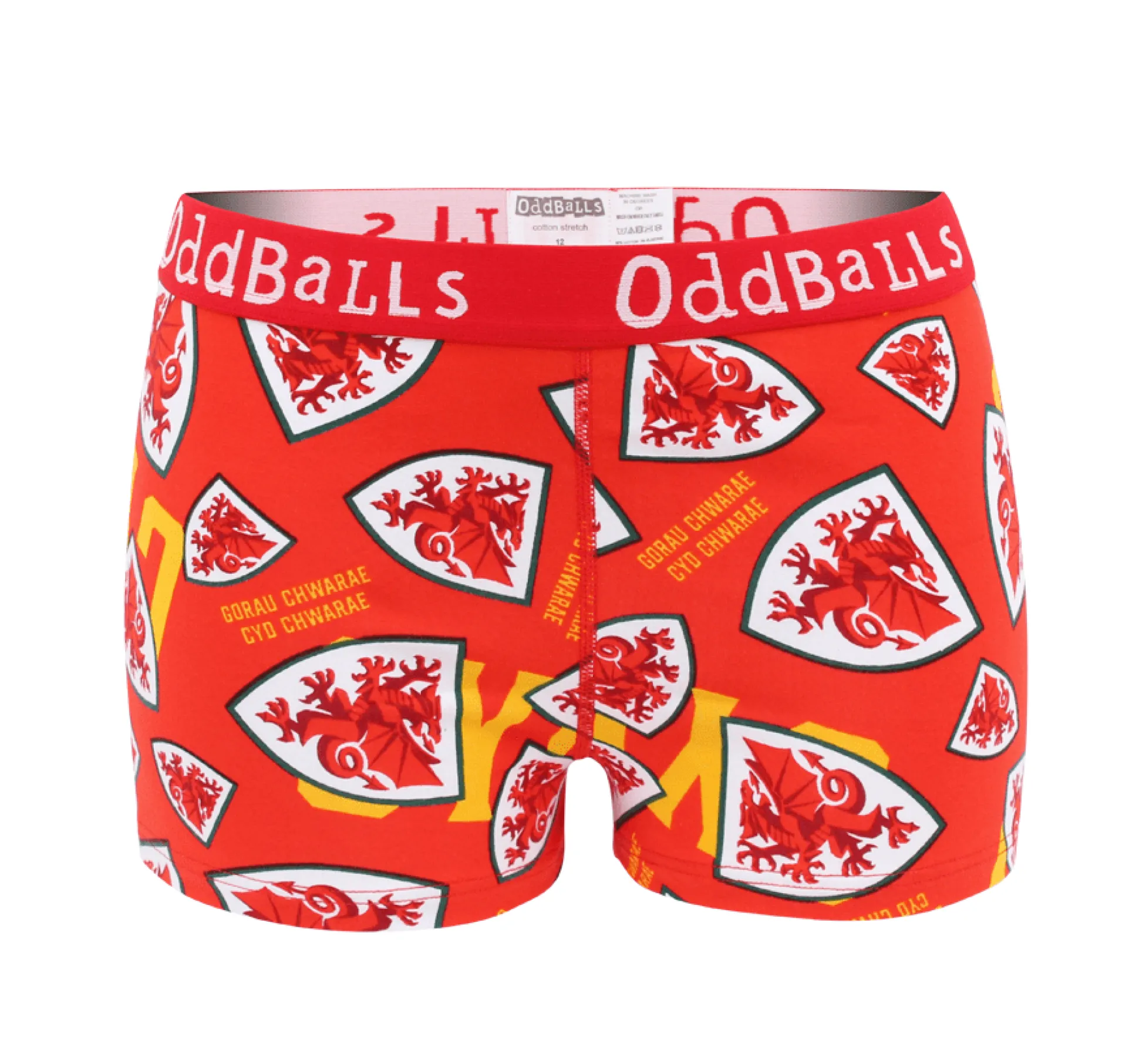 FA Wales Red - Ladies Boxers