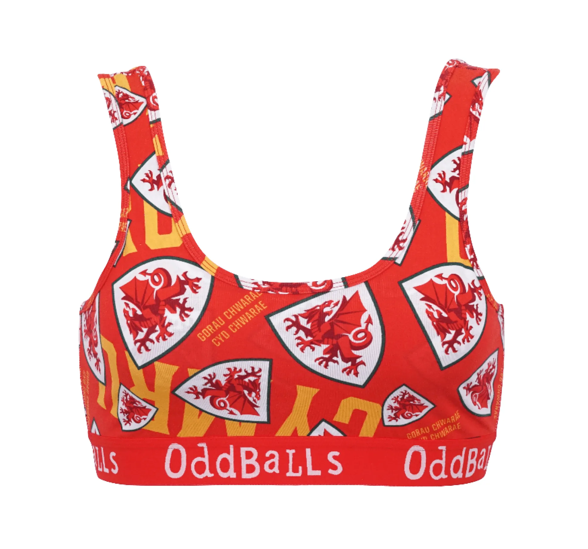 FA Wales Red - Ladies Bralette