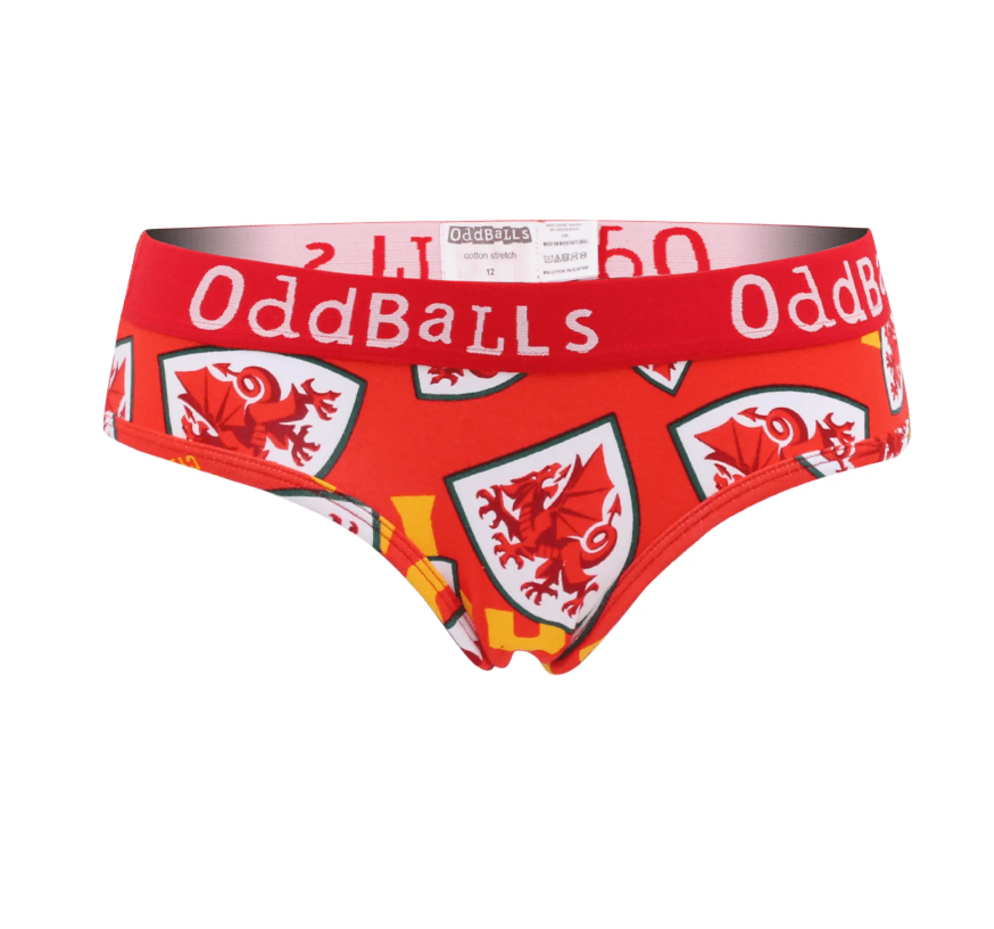 FA Wales Red - Ladies Briefs