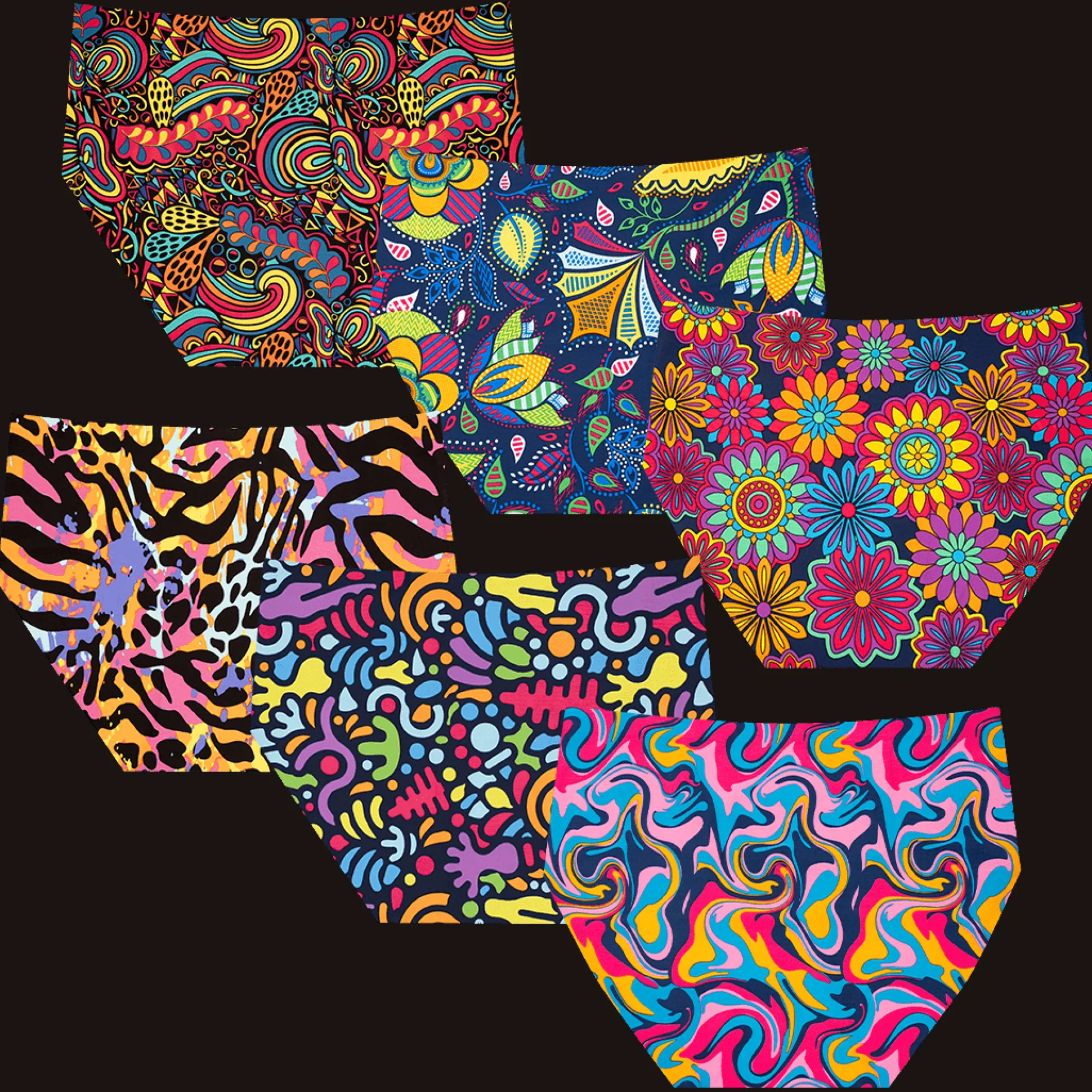 Fall Essentials Bundle - Ladies Seamless Full Briefs 6 Pack Bundle