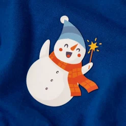 Goolies (Kids) Long Pyjamas - Snowman - Trousers & T-Shirt