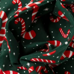 Goolies (Kids) Long Pyjamas - Candy Canes - Trousers & T-Shirt