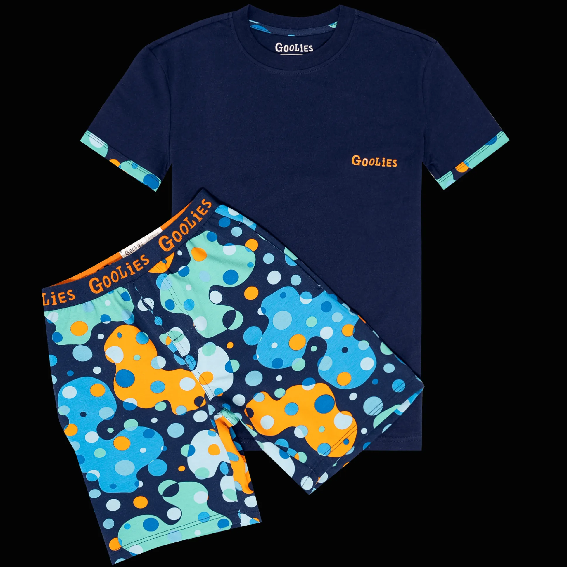 Goolies (Kids) Short Pyjamas - Space Balls - Shorts & T-Shirt