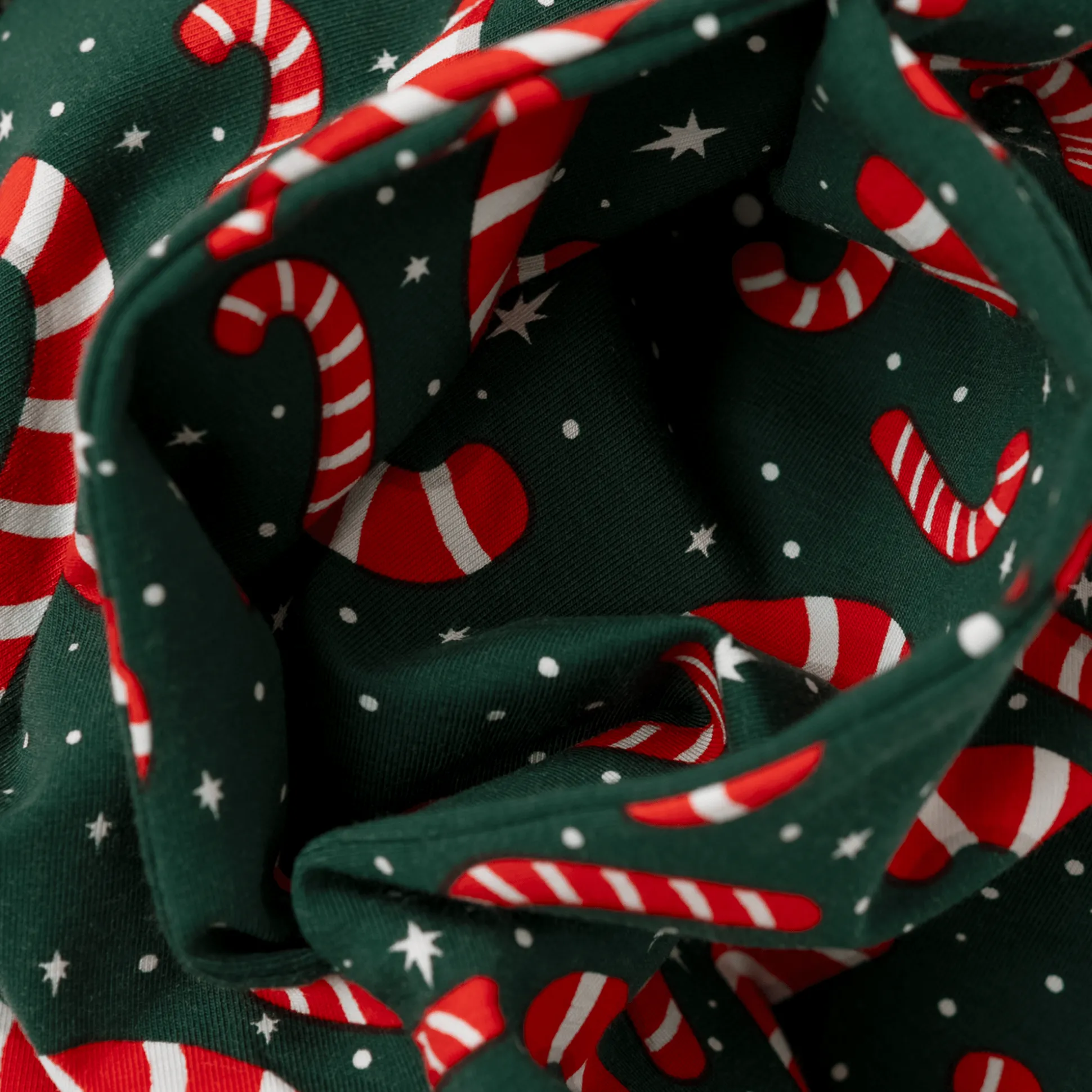 Goolies (Kids) Short Pyjamas - Candy Canes - Shorts & T-Shirt