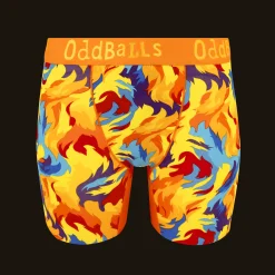 Great Balls of Fire - Ladies Bamboo Boxers