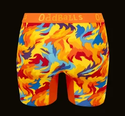 Great Balls of Fire - Ladies Bamboo Boxers