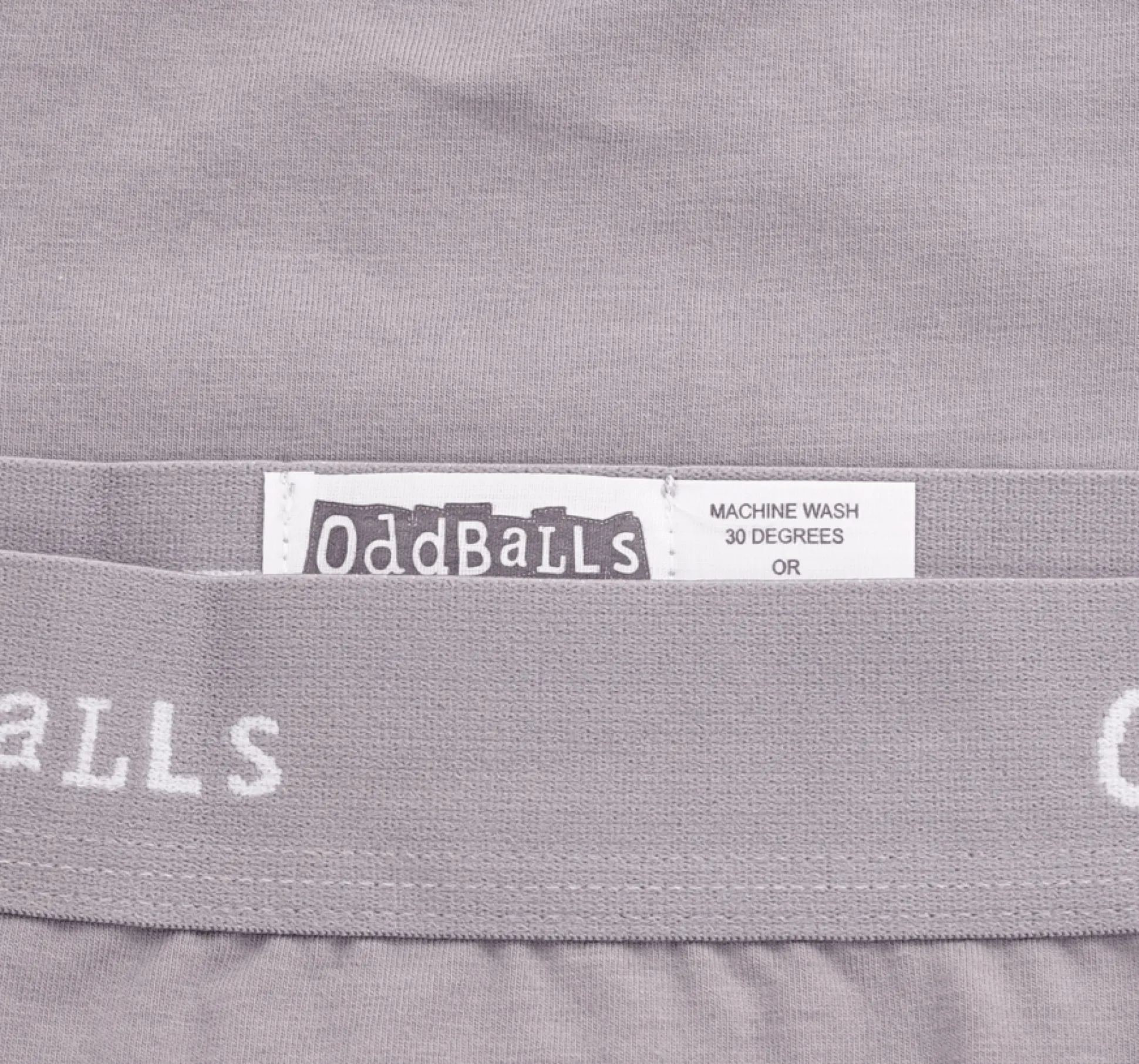 Grey & White - Ladies Thong