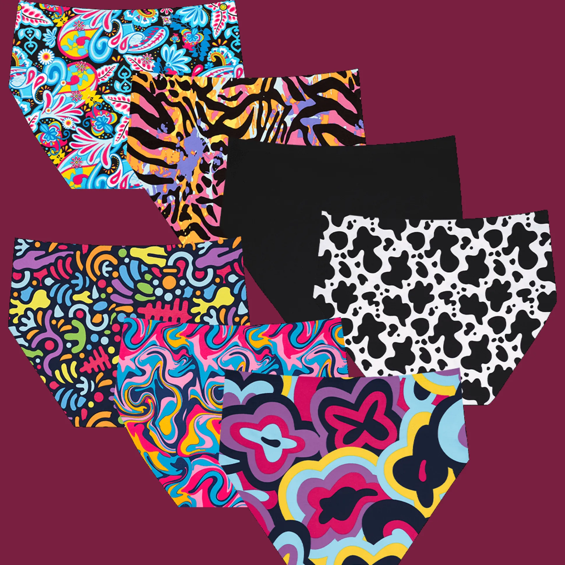 Harmony Bundle - Ladies Seamless Full Briefs 7 Pack Bundle