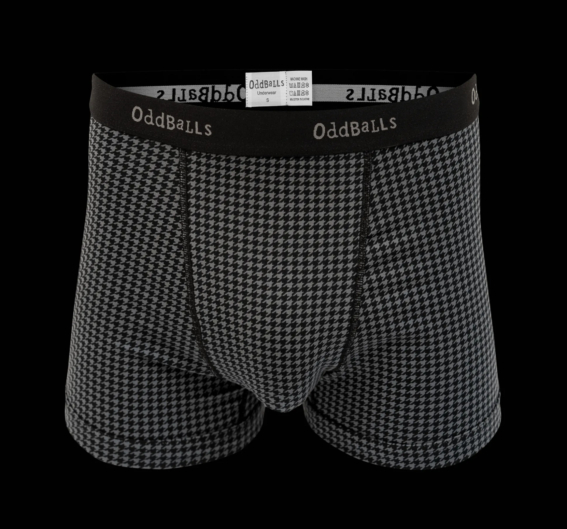 Houndstooth - Mens Boxer Shorts