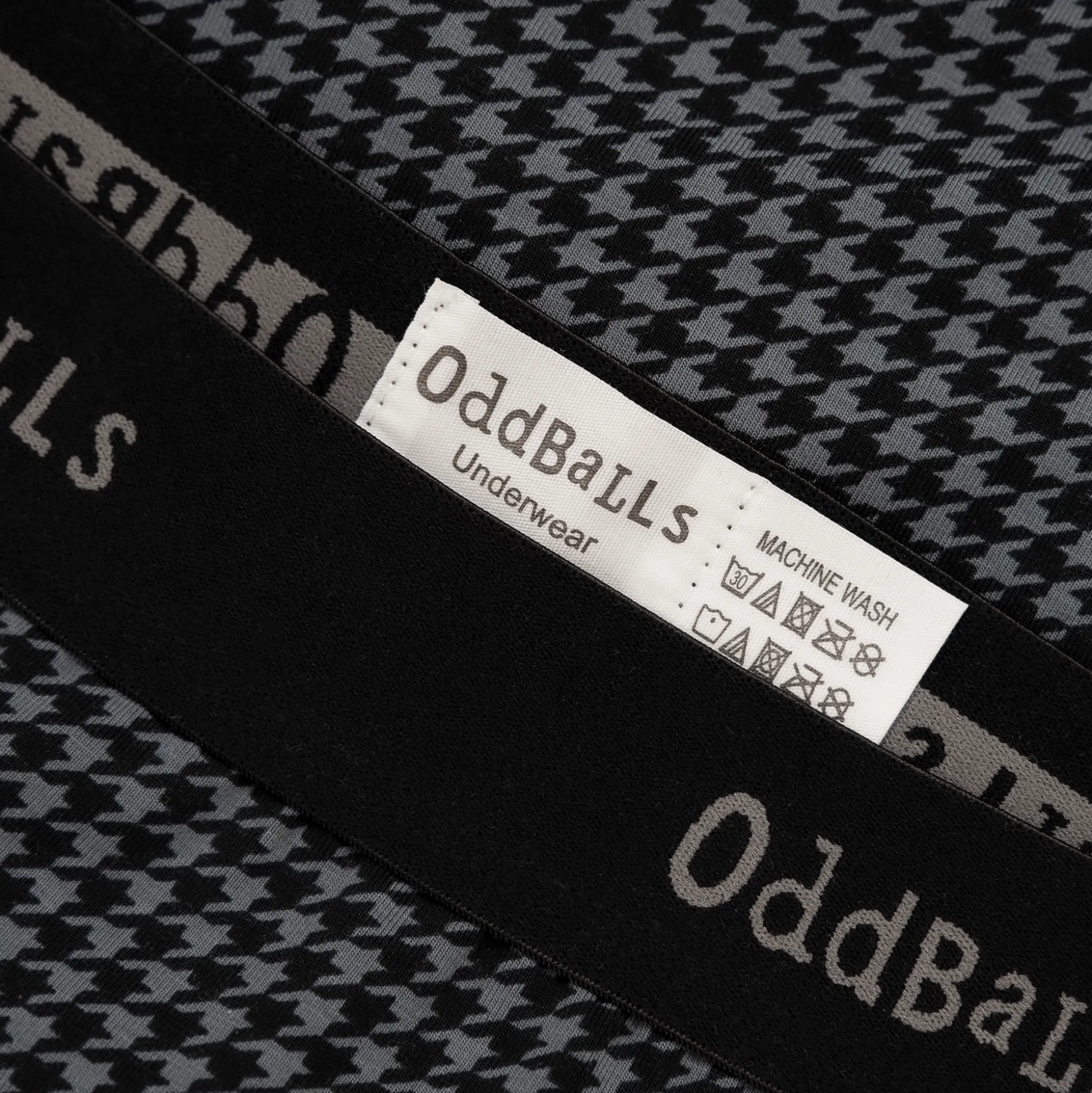Houndstooth - Mens Boxer Shorts