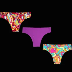 Juicy Bundle - Ladies Seamless Brazilian Briefs 3 Pack Bundle
