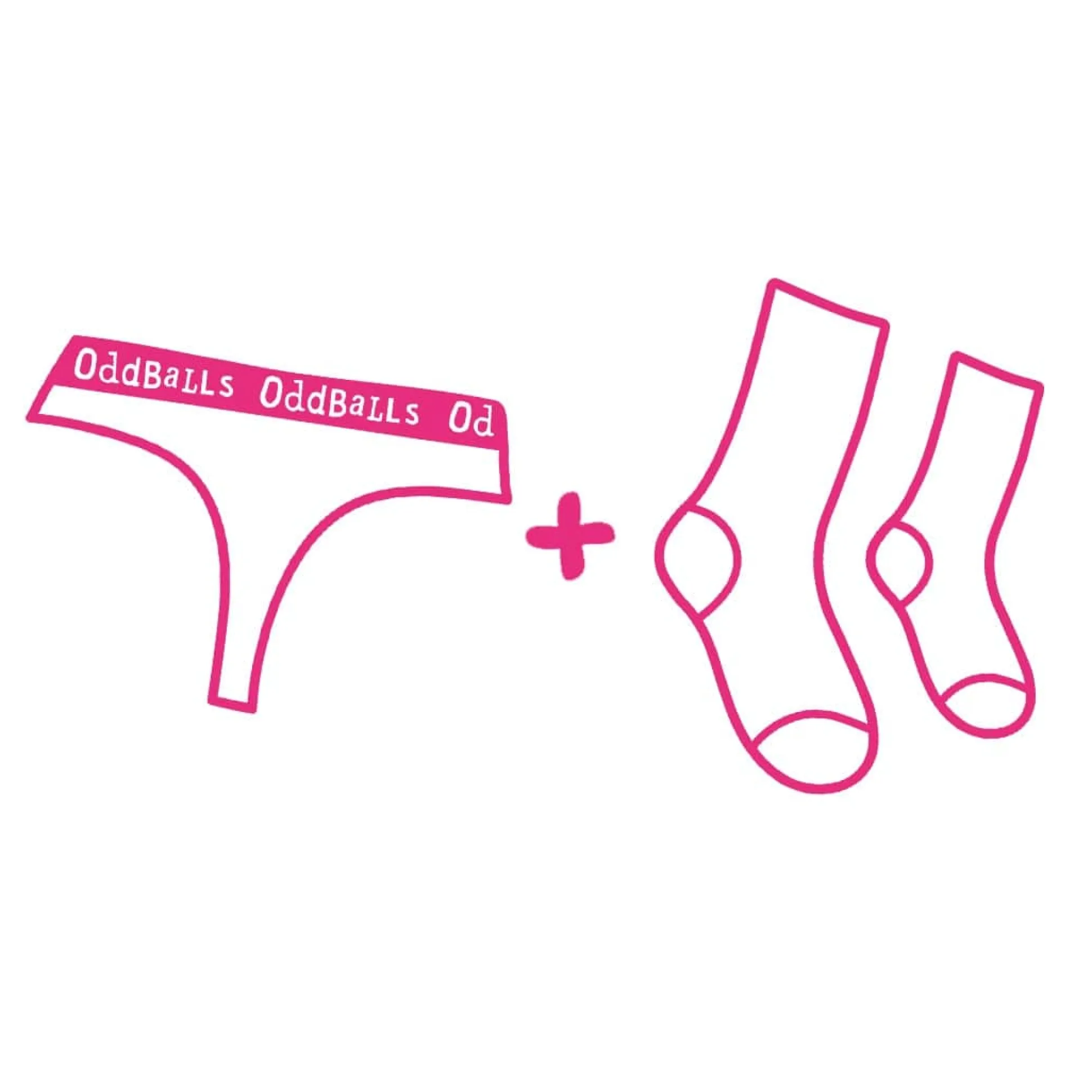 Ladies Thong & Free Socks - Monthly Subscription