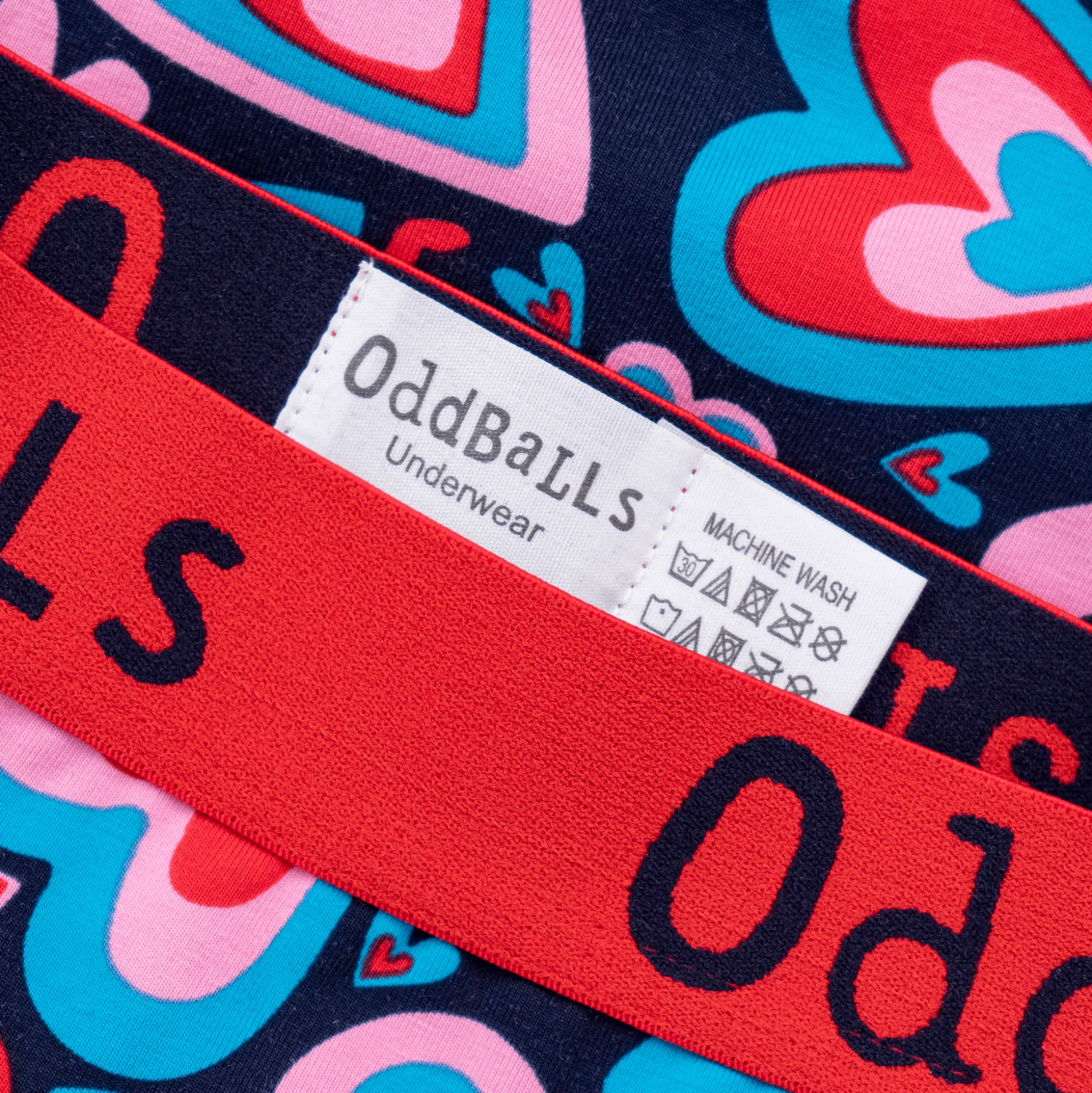 Love Hearts - Mens Boxer Shorts