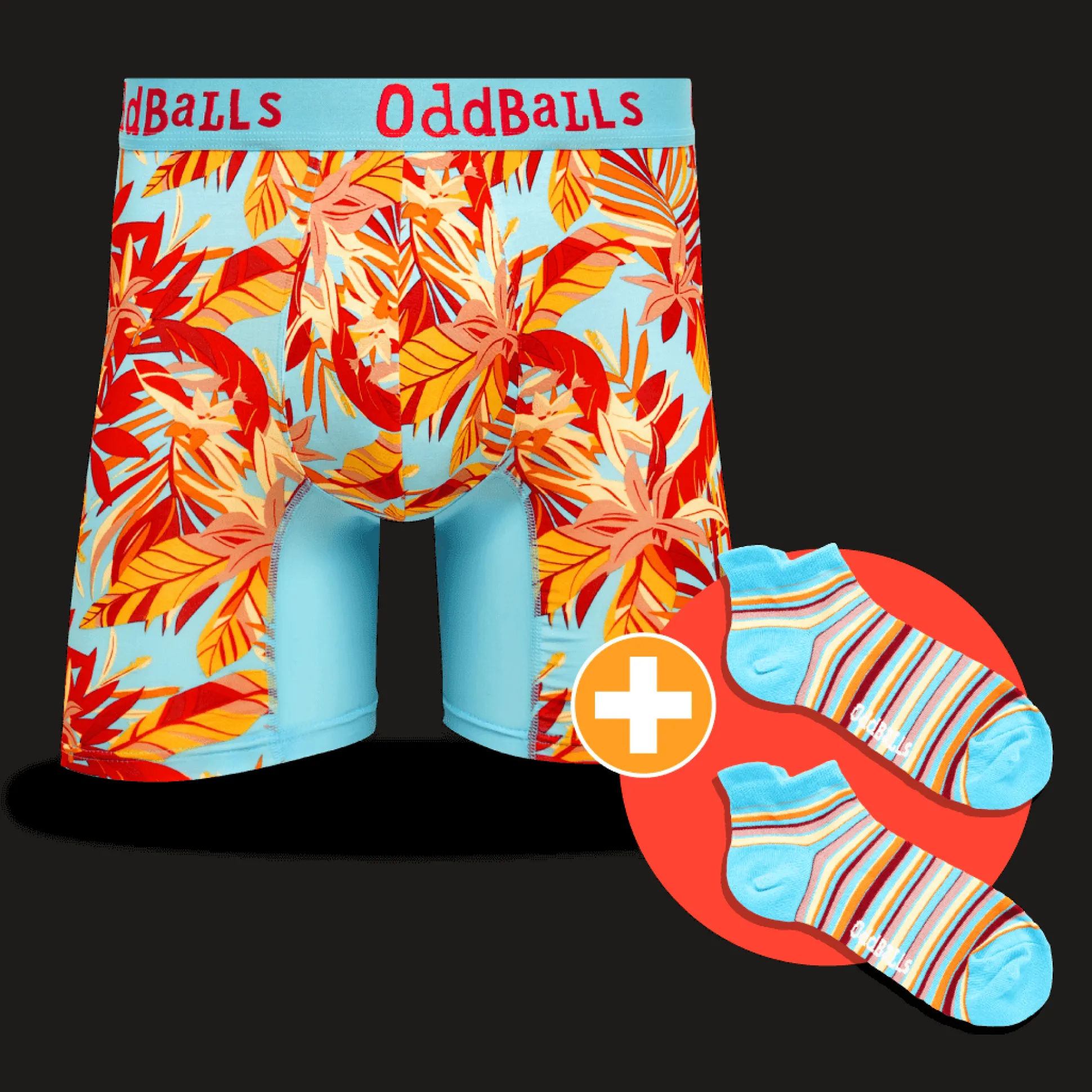 Mens Bamboo Boxer Shorts & Free Socks - Monthly Subscription