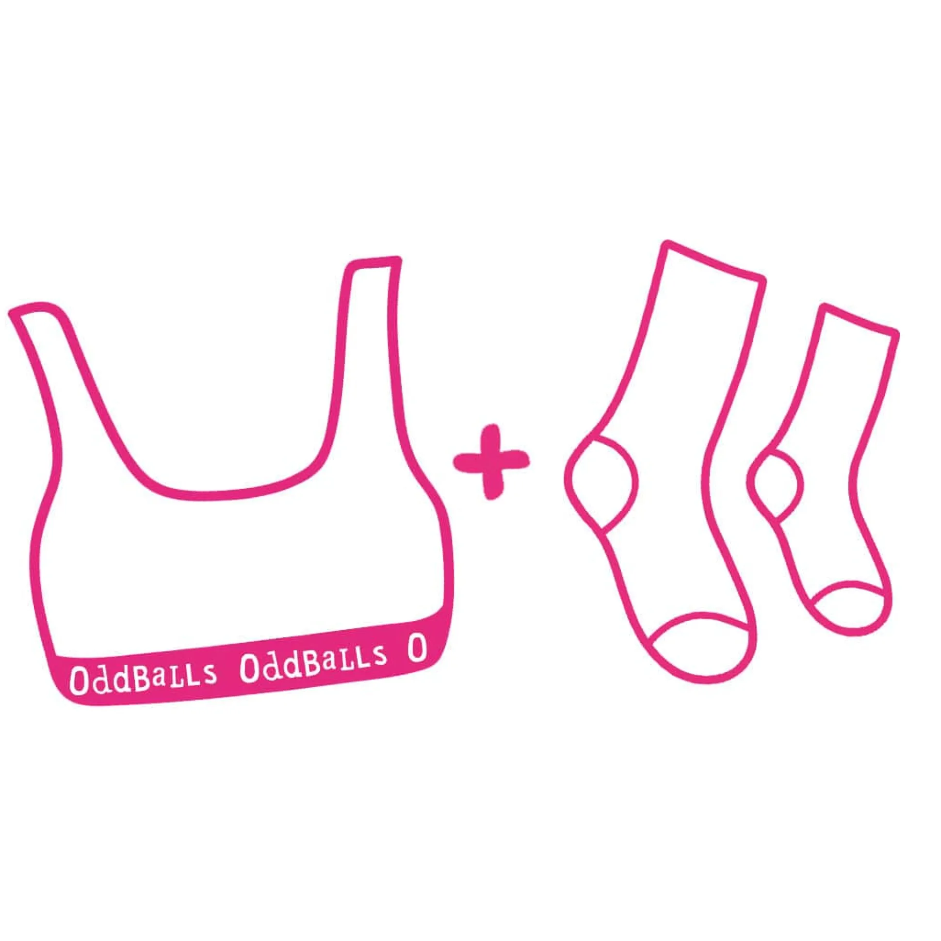 03 Month Pre-Paid: CLASSIC Subscription - Ladies Bralette & Socks Subscription