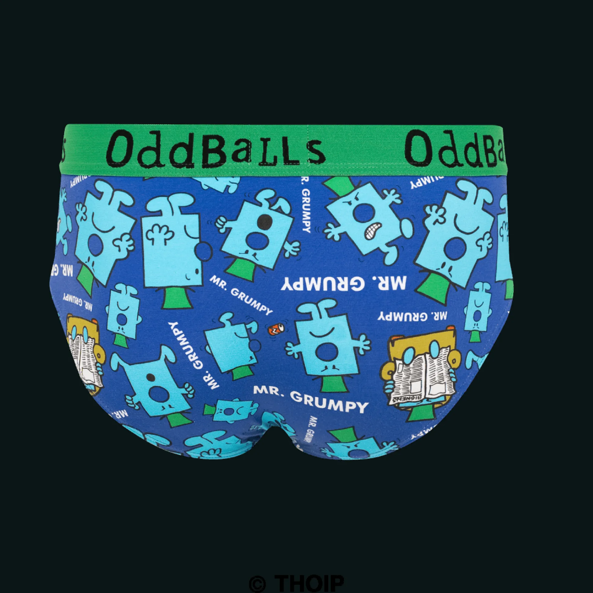 Mr Grumpy - Mr Men - Mens Briefs