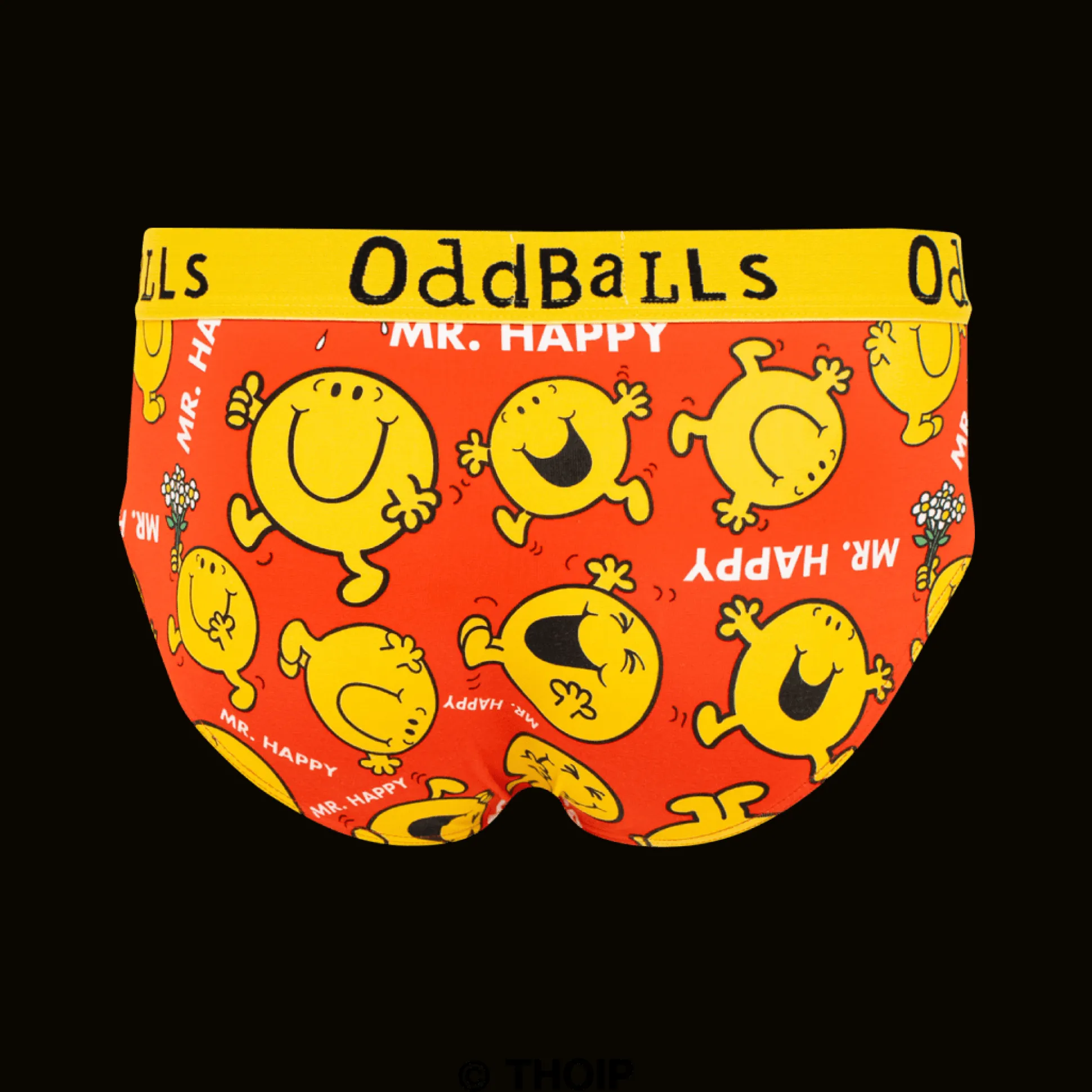 Mr Happy - Mr Men - Mens Briefs