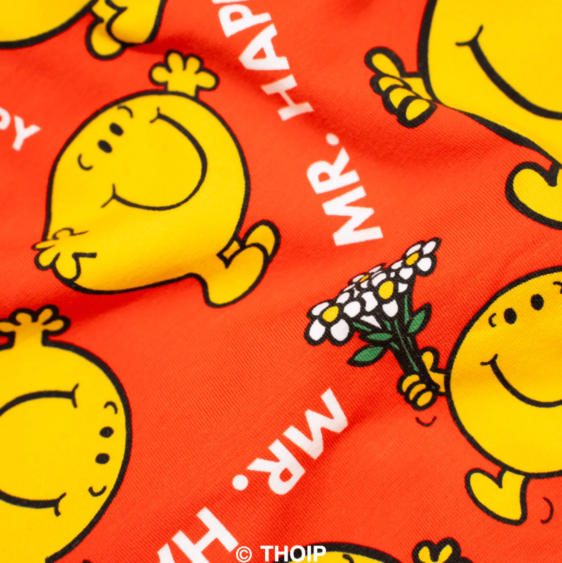Mr Happy - Mr Men - Mens Briefs