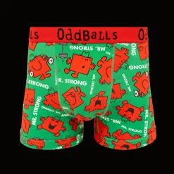 Mr Strong - Mr Men - Mens Boxer Shorts